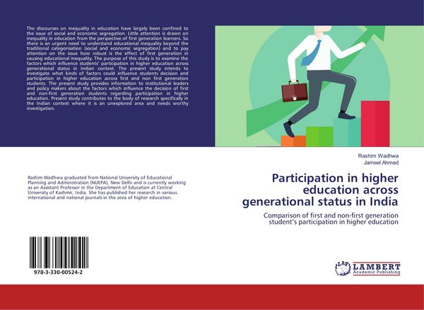 Produktbild: Participation in higher education across generational status in India