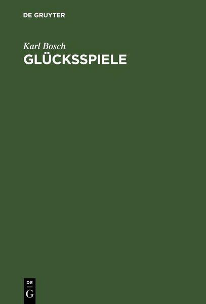 Produktbild: Gl&uuml;cksspiele