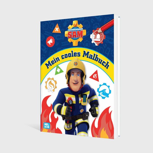 Produktbild: Feuerwehrmann Sam: Mein cooles Malbuch