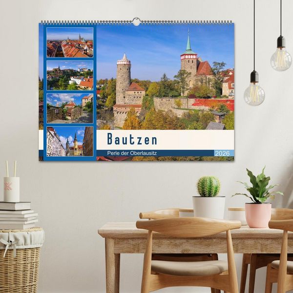 Produktbild: Bautzen - Perle der Oberlausitz (Wandkalender 2026 DIN A2 quer), CALVENDO Monatskalender