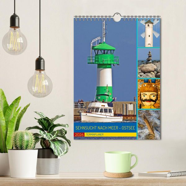 Produktbild: Sehnsucht nach Meer - Ostsee (Wandkalender 2026 DIN A4 hoch), CALVENDO Monatskalender