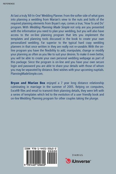Produktbild: Wedding Planning Made Simple