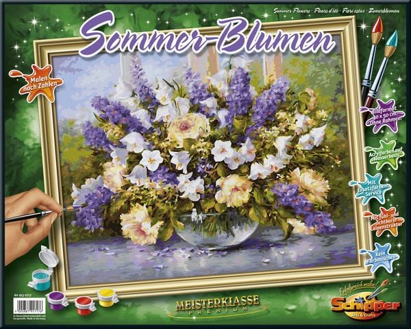 Produktbild: Malen nach Zahlen - Sommerblumen