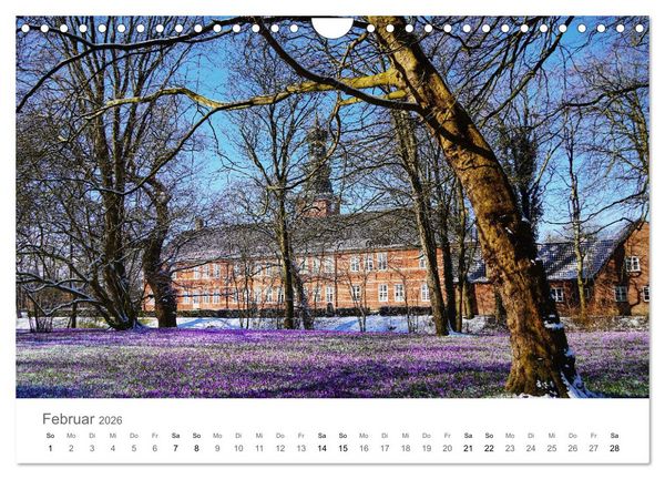 Produktbild: Nordfriesland - wundersch&ouml;ne Westk&uuml;ste (Wandkalender 2026 DIN A4 quer), CALVENDO Monatskalender