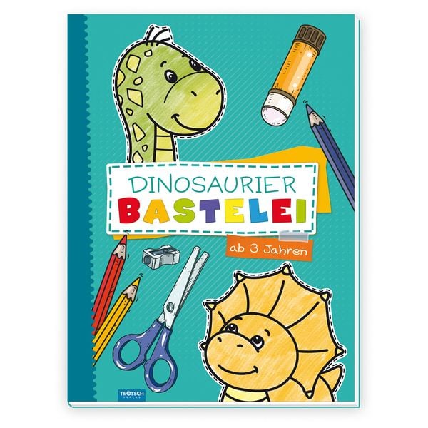 Produktbild: Tr&ouml;tsch Bastelbuch Dinosaurier Bastelei