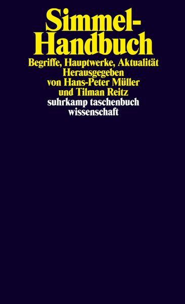 Produktbild: Simmel-Handbuch