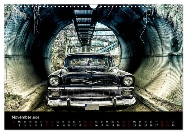 Produktbild: American Automobile (Wandkalender 2026 DIN A3 quer), CALVENDO Monatskalender