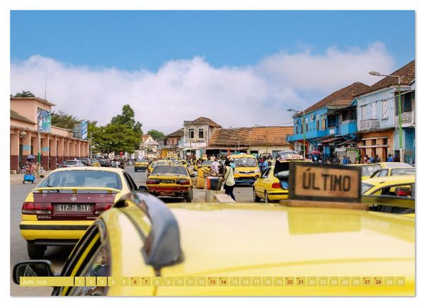 Produktbild: Sao Tome. Paradiesinsel vor der K&uuml;ste Westafrikas (Wandkalender 2026 DIN A4 quer), CALVENDO Monatskalender