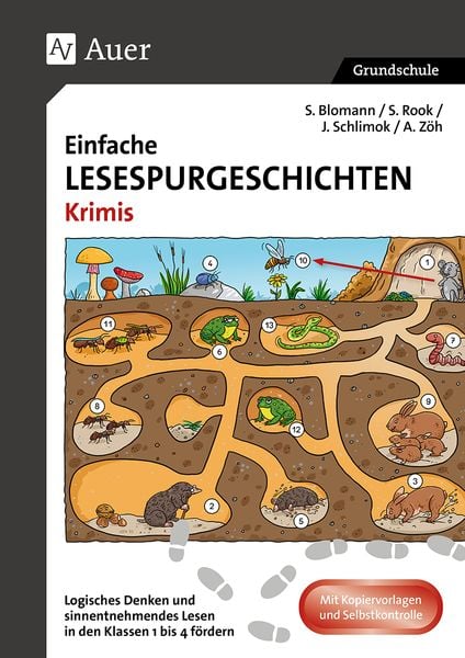 Produktbild: Einfache Lesespurgeschichten Krimis