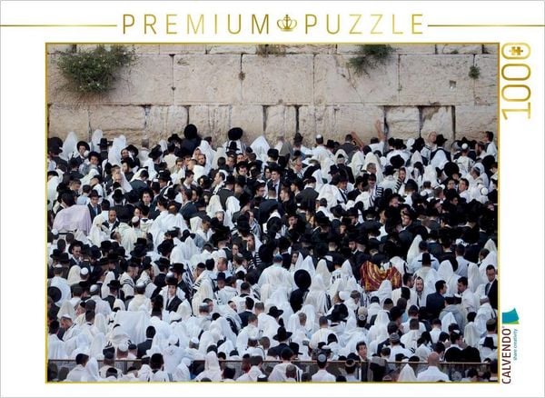Produktbild: CALVENDO Puzzle Westmauer | 1000 Teile Lege-Gr&ouml;&szlig;e 64x48cm Foto-Puzzle f&uuml;r gl&uuml;ckliche Stunden
