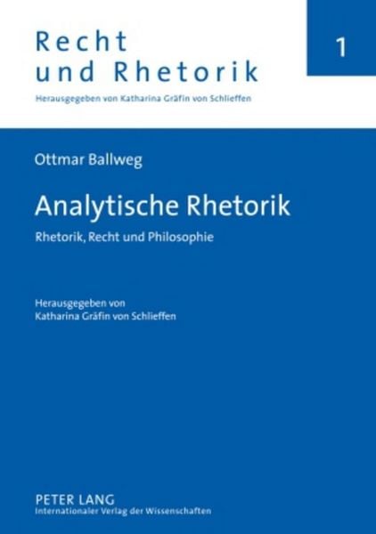 Produktbild: Analytische Rhetorik