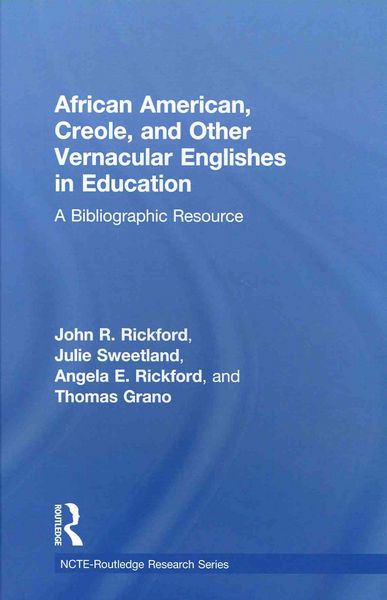 Produktbild: African American, Creole, and Other Vernacular Englishes in Education