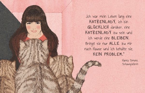 Hinter jeder großartigen Frau steht eine besondere Katze