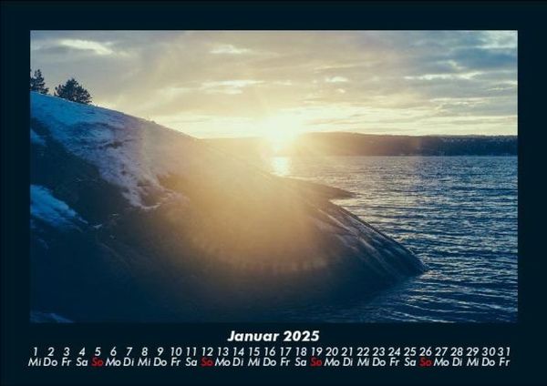 Produktbild: Sonnenunterg&auml;nge 2025 Fotokalender DIN A5