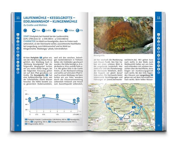 Produktbild: KOMPASS Wanderf&uuml;hrer Naturpark Schw&auml;bisch-Fr&auml;nkischer Wald, Die Wanderregion bei Stuttgart, 50 Touren mit Extra-Tourenkarte