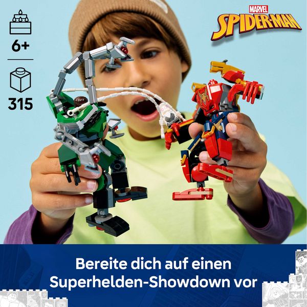 Produktbild: LEGO 76338 Marvel Mech-Duell: Spider-Man vs. Doc Ock, Superhelden Set