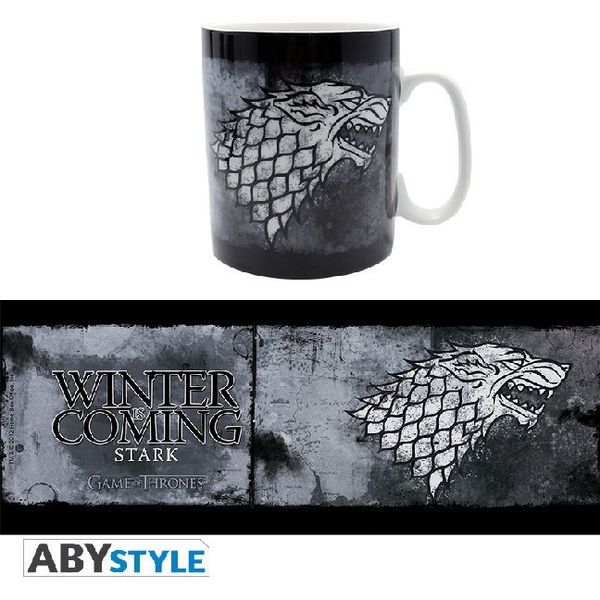 Produktbild: ABYstyle - Game of Thrones - Stark 460 ml Tasse