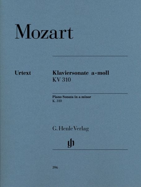 Produktbild: Wolfgang Amadeus Mozart - Klaviersonate a-moll KV 310 (300d)