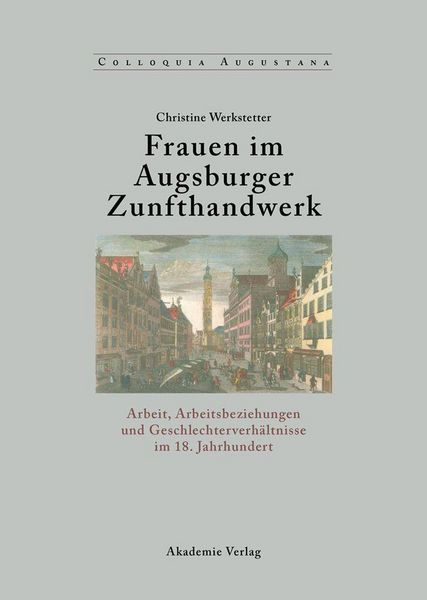 Produktbild: Frauen im Augsburger Zunfthandwerk