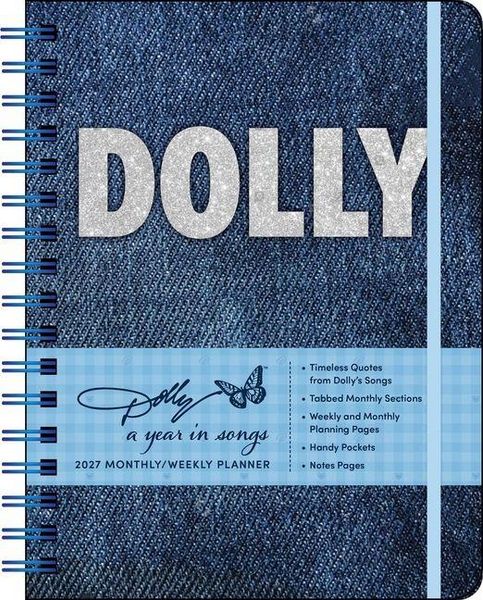 Produktbild: Dolly Parton: A Year in Songs Deluxe Organizer 2027 Weekly Planner Calendar