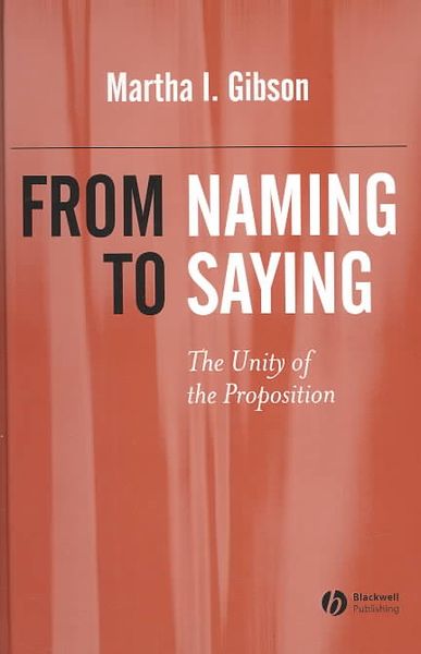 Produktbild: From Naming To Saying