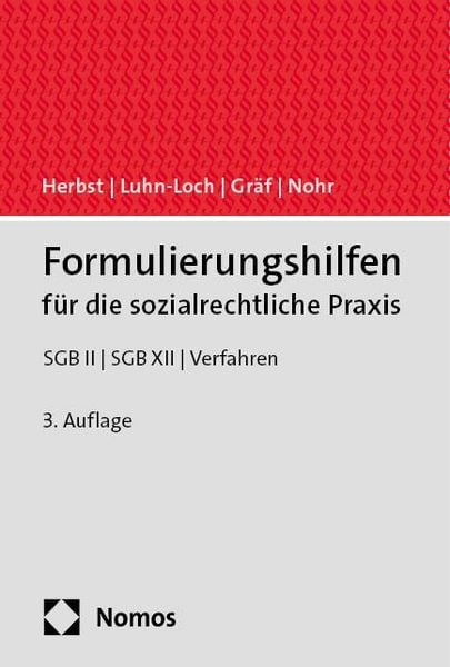 Produktbild: Formulierungshilfen f&uuml;r die sozialrechtliche Praxis