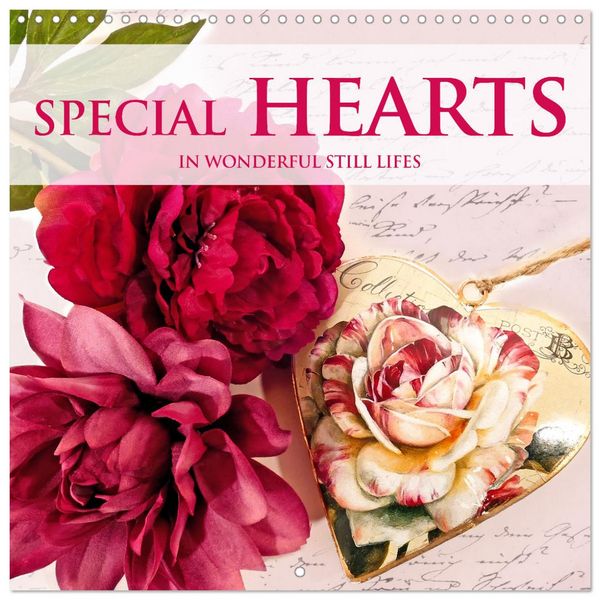Produktbild: Special hearts in wonderful still lifes (Wall Calendar 2026 12 &times; 12 Inch) CALVENDO 12 Month Wall Calendar