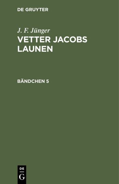 Produktbild: Vetter Jacobs Launen. B&auml;ndchen 5
