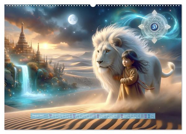 Produktbild: Spirit Animal Dreams (Wall Calendar 2027 DIN A2 landscape), CALVENDO 12 Month Wall Calendar