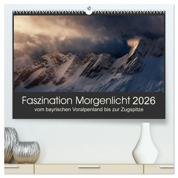 Produktbild: Faszination Morgenlicht (hochwertiger Premium Wandkalender 2026 DIN A2 quer), Kunstdruck in Hochglanz