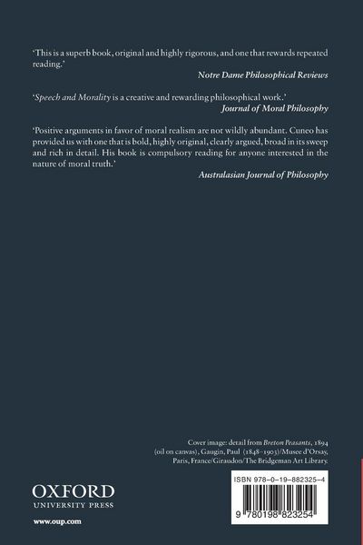 Produktbild: Speech and Morality