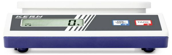 Produktbild: Kern EFS 2000-0 Schulwaage W&auml;gebereich (max.) 2.2kg Ablesbarkeit 1g batteriebetrieben Wei&szlig;