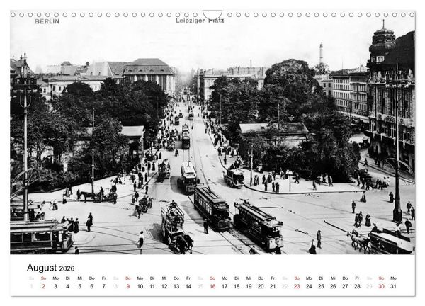 Produktbild: Gr&uuml;&szlig;e aus dem alten Berlin (Wandkalender 2026 DIN A3 quer), CALVENDO Monatskalender