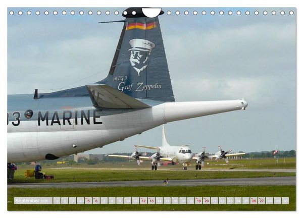 Produktbild: Marineflieger 2026 (Wandkalender 2026 DIN A4 quer), CALVENDO Monatskalender