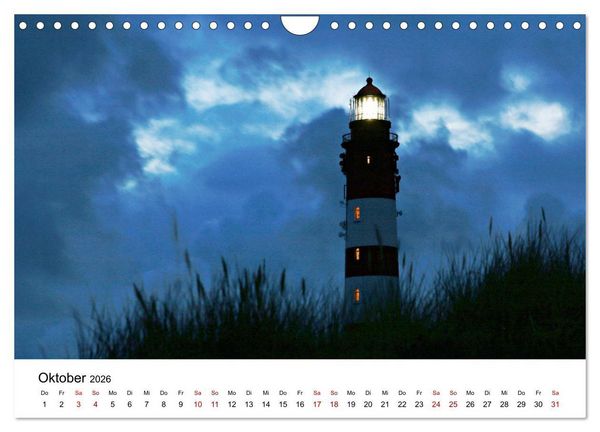 Produktbild: Insel Amrum - Ein Juwel unterm norddeutschen Himmel (Wandkalender 2026 DIN A4 quer), CALVENDO Monatskalender