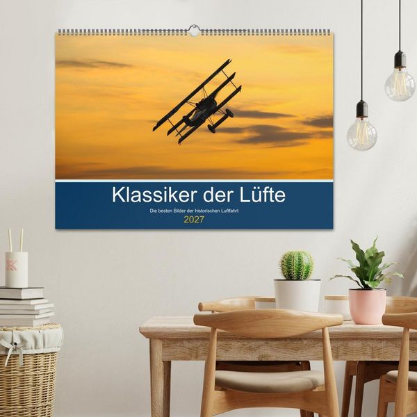 Produktbild: Klassiker der L&uuml;fte (Wandkalender 2027 DIN A2 quer), CALVENDO Monatskalender
