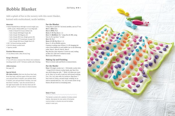 Produktbild: Knitted Baby Blankets: 35 patterns to make