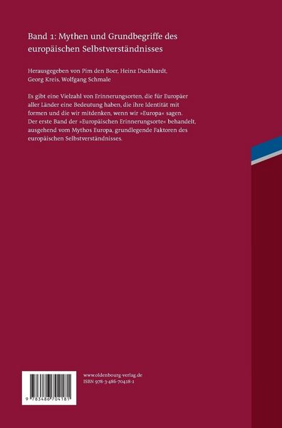 Produktbild: Mythen und Grundbegriffe des europ&auml;ischen Selbstverst&auml;ndnisses