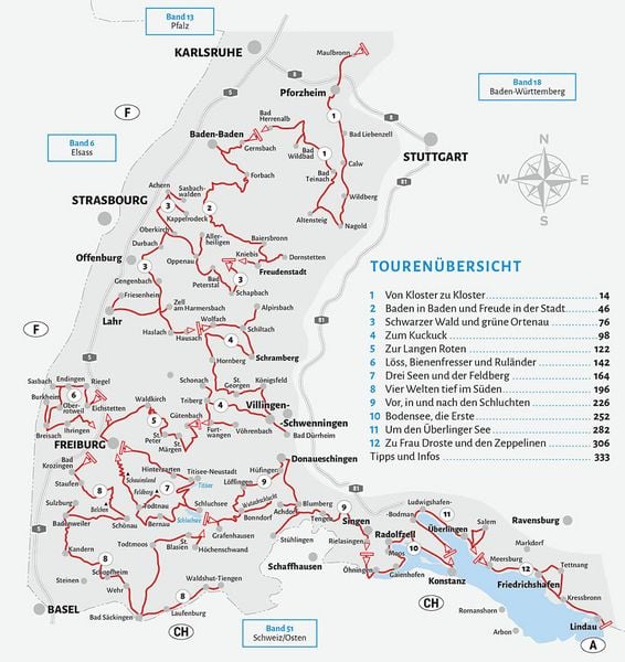 Produktbild: Entdeckertouren mit dem Wohnmobil Schwarzwald und deutscher Bodensee