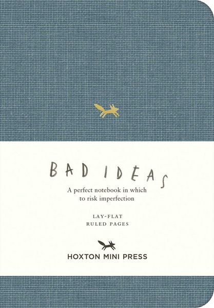 Produktbild: A Notebook for Bad Ideas (Small / Blue / Lined)