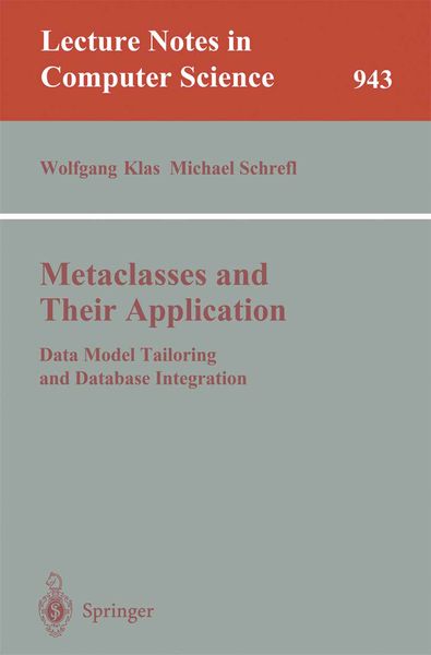 Produktbild: Metaclasses and Their Application