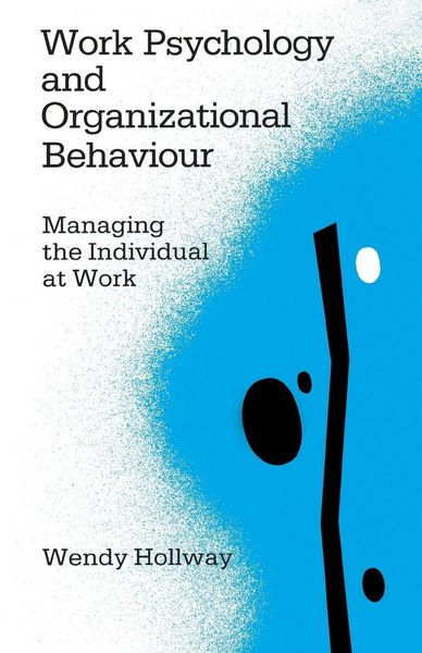 Produktbild: Work Psychology and Organizational Behaviour