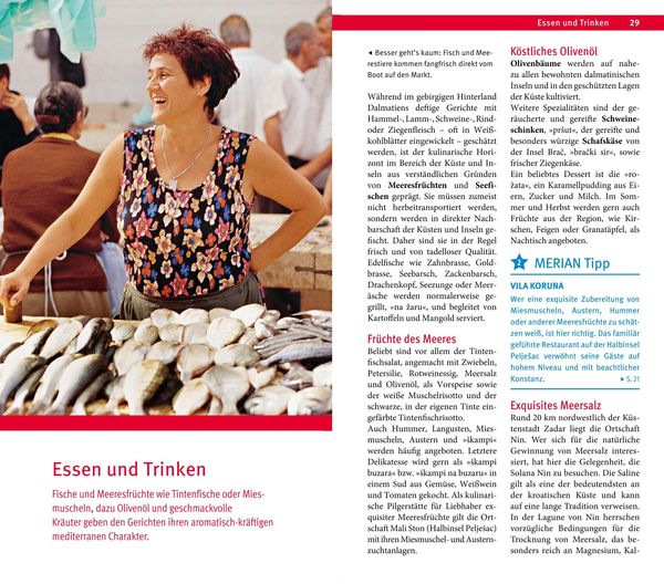 MERIAN live! Reiseführer Kroatien Südliche Küste und Inseln