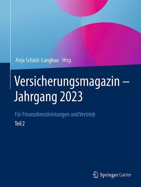 Produktbild: Versicherungsmagazin &ndash; Jahrgang 2023 &ndash; Teil 2
