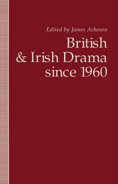 Produktbild: British and Irish Drama since 1960