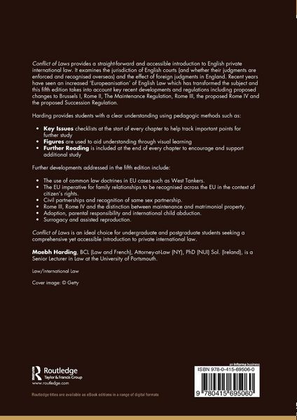 Produktbild: Conflict of Laws