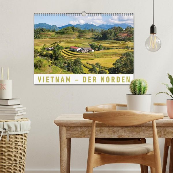 Produktbild: Vietnam - Der Norden (Wandkalender 2026 DIN A3 quer), CALVENDO Monatskalender