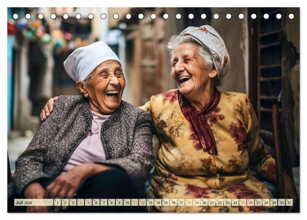 Produktbild: Lachen verzaubert (Tischkalender 2026 DIN A5 quer), CALVENDO Monatskalender