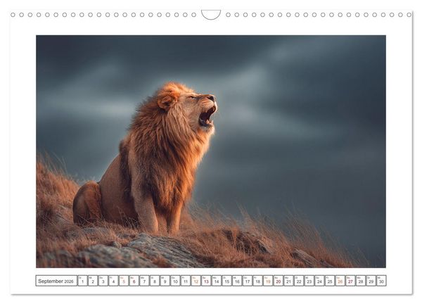 Produktbild: Magie der Wildnis (Wandkalender 2026 DIN A3 quer), CALVENDO Monatskalender