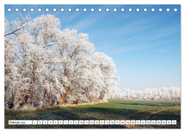 Produktbild: Land Brandenburg - Natur und Erholung im m&auml;rkischen Land (Tischkalender 2026 DIN A5 quer), CALVENDO Monatskalender
